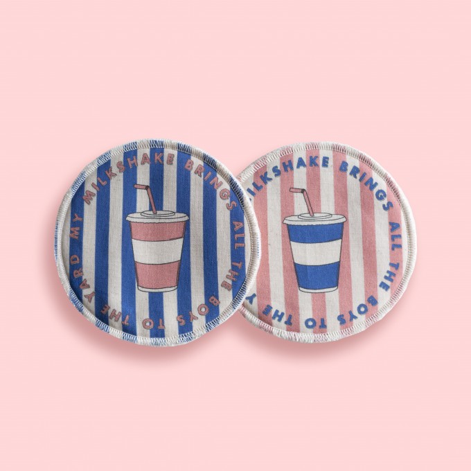 Waschbare Stilleinlagen mit homegrown Design und Social Impact von moodie x Milkshake