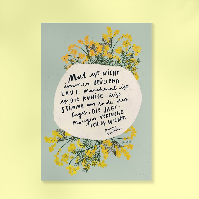 franzizo Print A4 »Mut«