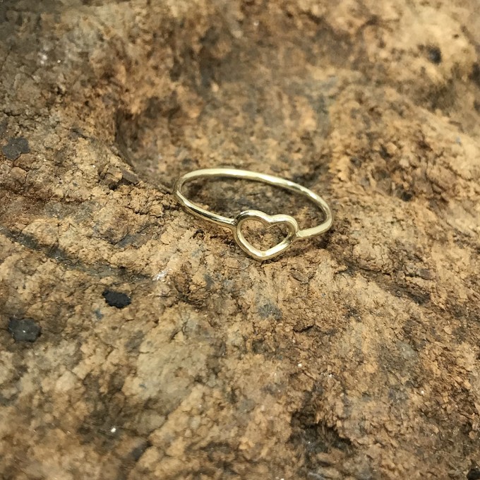 M WIE MARIANNE Herzring "Große Liebe" aus 585er Gold