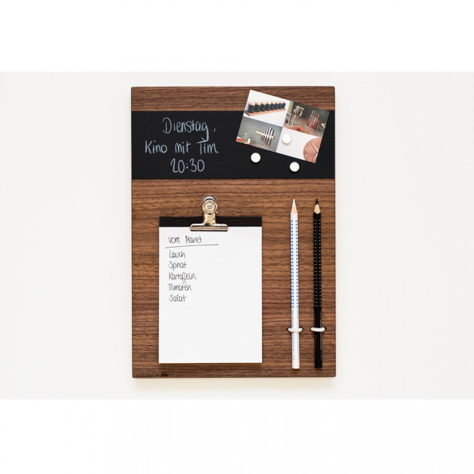 klotzaufklotz Memoboard Mini Holz