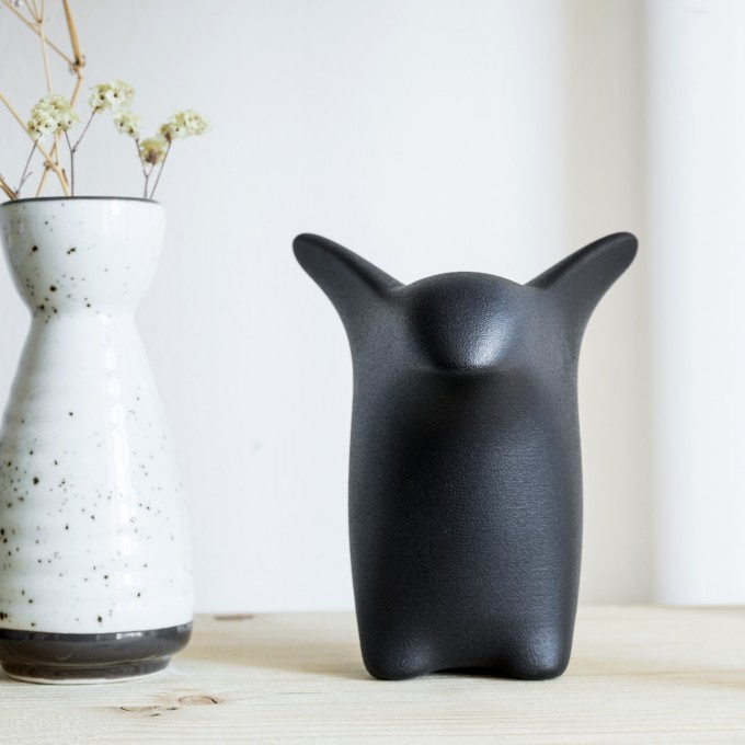 halblang | Curious Penguin | Dekofigur | Premium 3D Druck