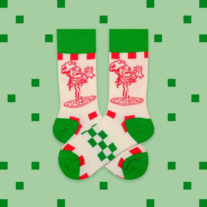 Pizza Socken von Offbeat