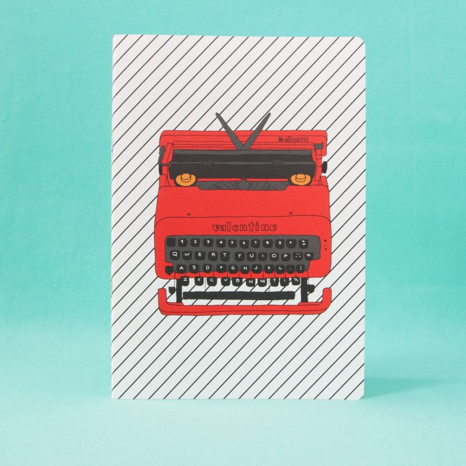 polypodium / Notizheft - A5 - Olivetti Valentine