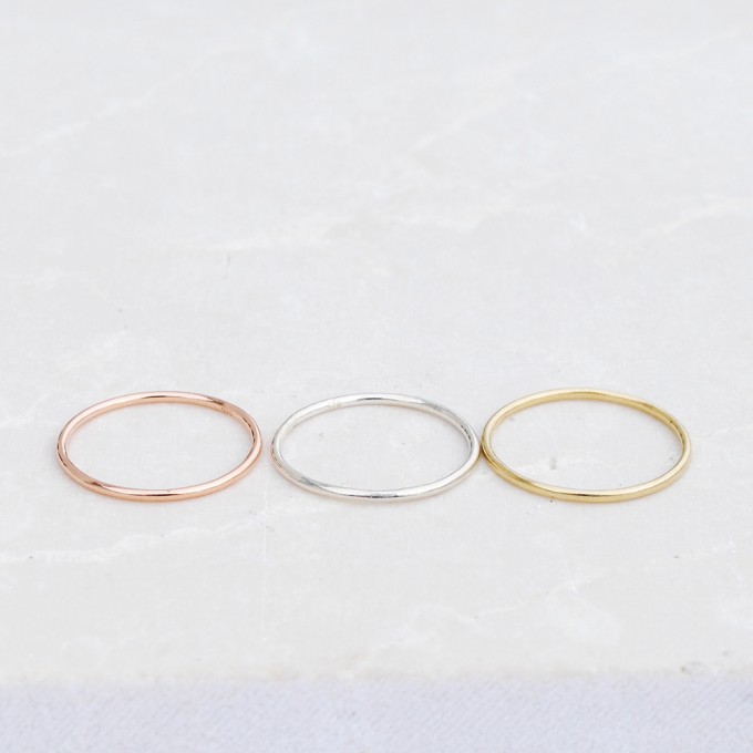 iloveblossom SIMPLE THINGS RING // silver