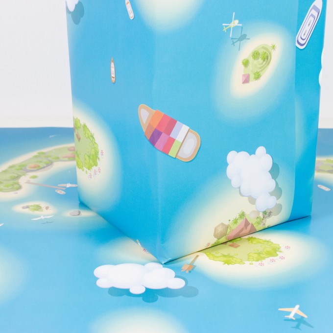 Bow & Hummingbird Geschenkpapier "Island Life"