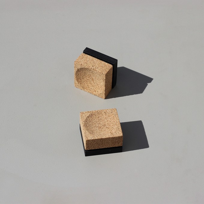 seijo | Duft Block Quadrat Set | Kork Duft-Träger 