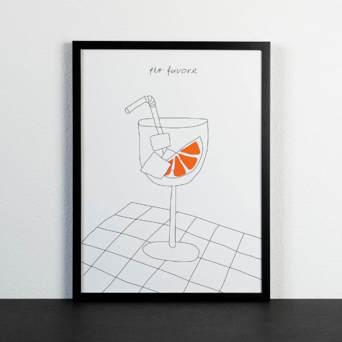 seijo | Per favore Artprint | Poster | Risographie | 40 x 30 cm