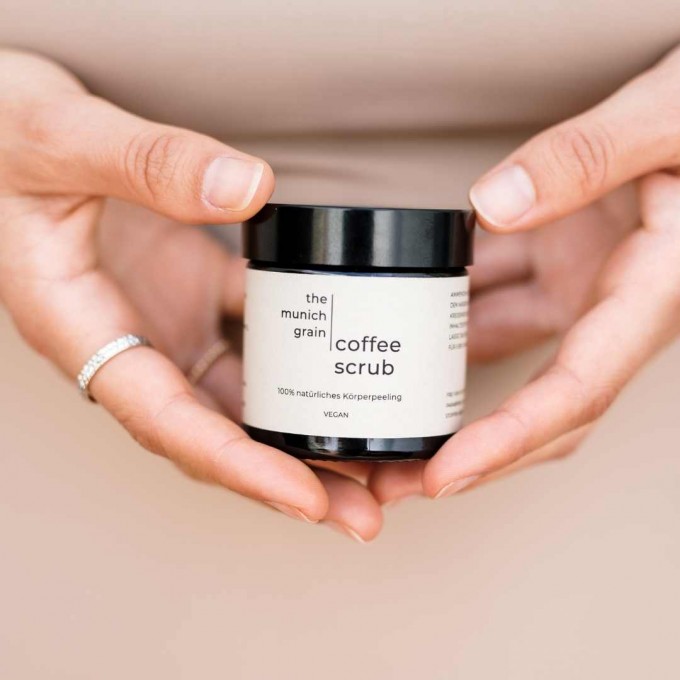 Coffee Scrub (veganes Kaffee-Peeling) von the munich grain (60ml)