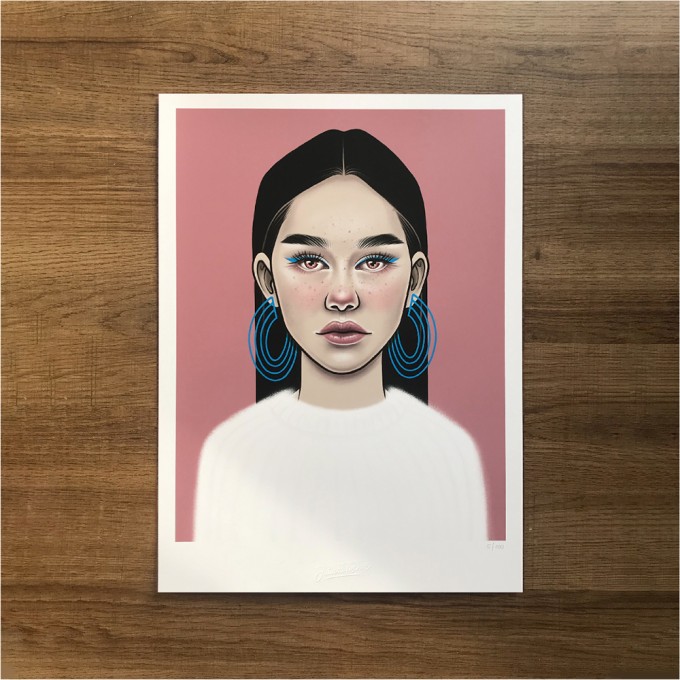 Juliana Fischer - Girls Girls Girls - No.5 - Kunstdruck, DIN A3