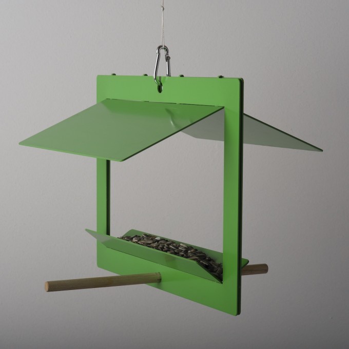 Olaf Riedel Vogelhaus - birdhouse DIN A4/DIN A3 grün