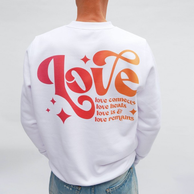 SPARKLES OF LIGHT | LOVE CONNECTS Unisex Sweatshirt