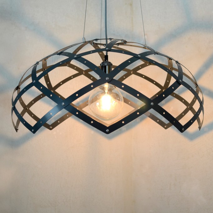 son of nils systemson Half-sphere Web Lampe