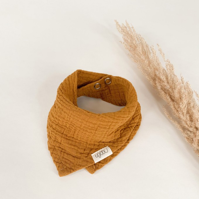 Baby Dreieckstuch mit Druckknopf (verschiedene Farben) – tigidou
