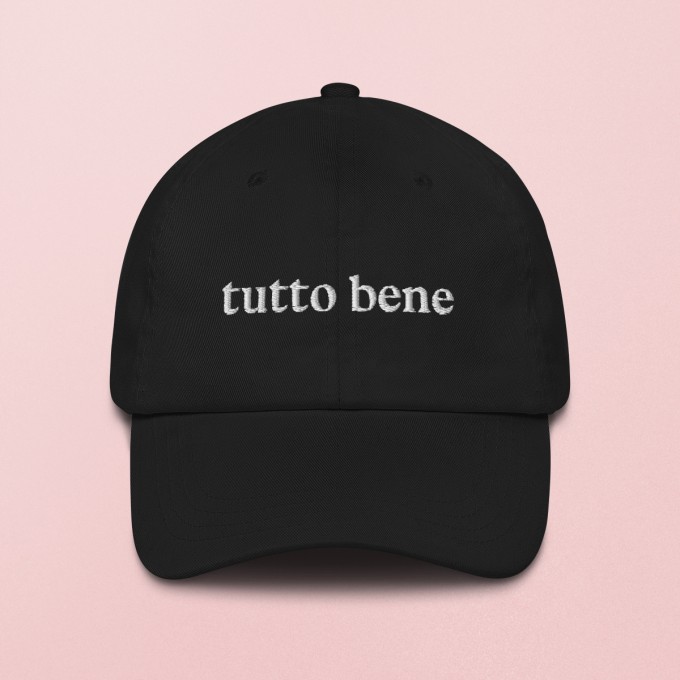 tutto bene Cap, schwarz – studio ciao