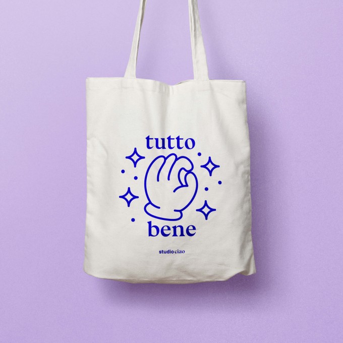 tutto bene Jutebeutel – studio ciao