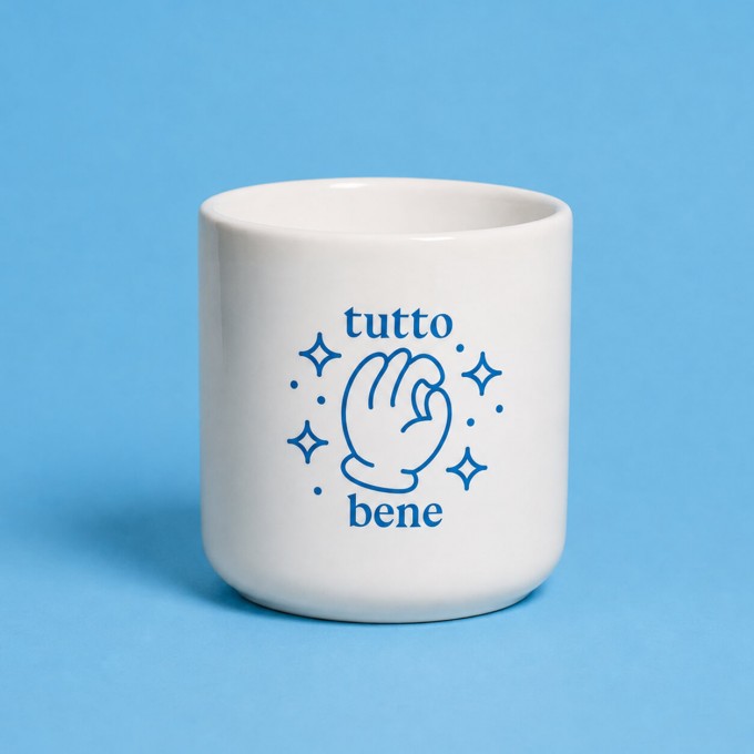 tutto bene Porzellanbecher (Community-Voting) – studio ciao