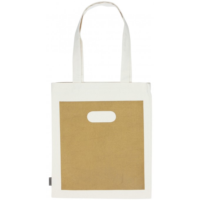 twee . ZAKJE GOLD . Bio-Baumwolltasche