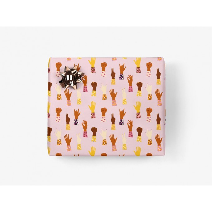 typealive / Geschenkpapier / Girl Power (gefaltet)