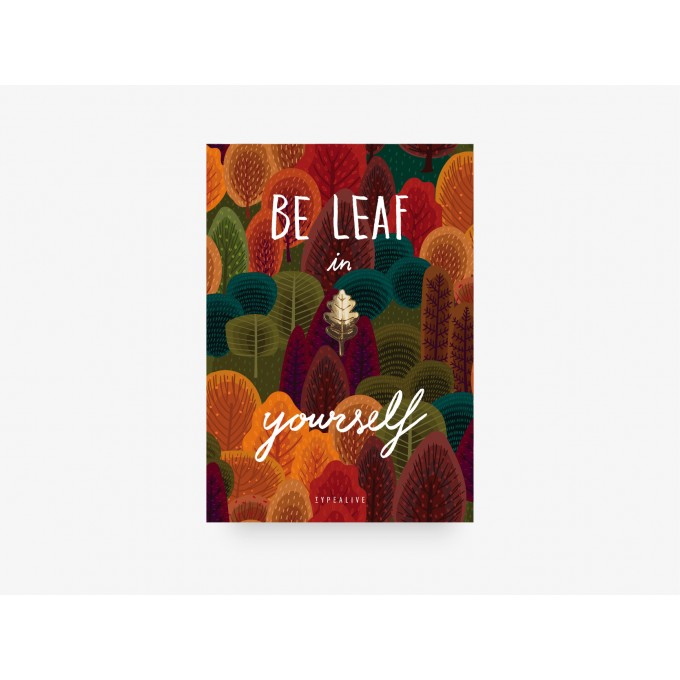 typealive / Pin / Be Leaf