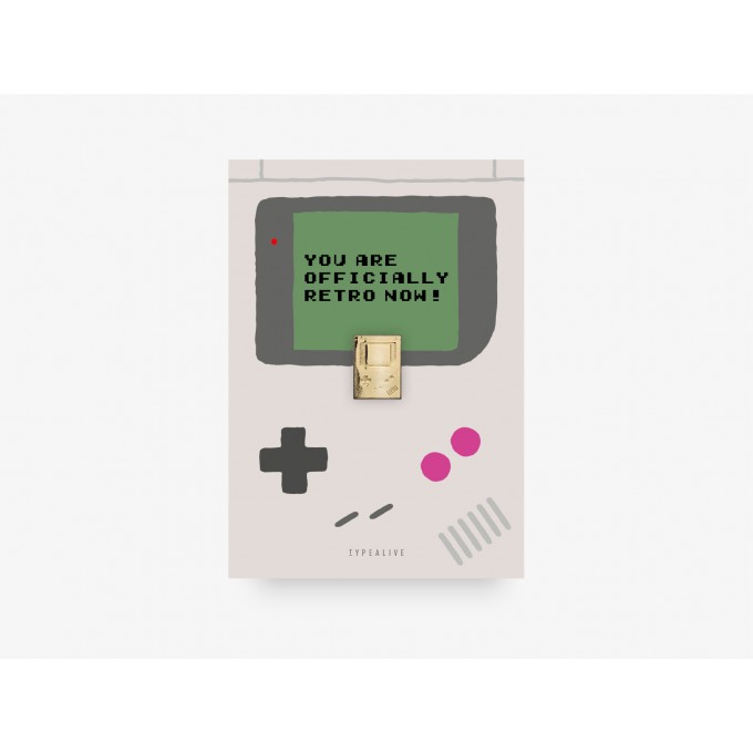 typealive / Pin / Officially Retro