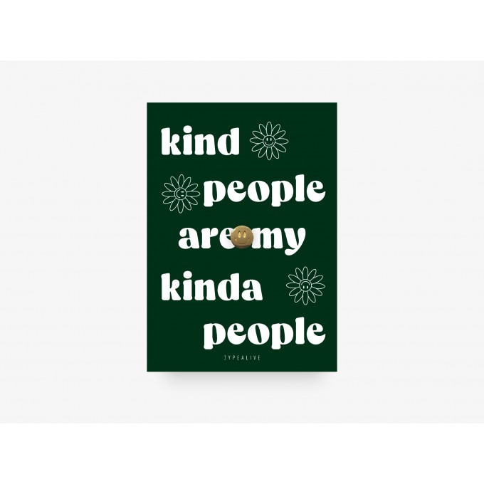typealive / Pin / Kind People