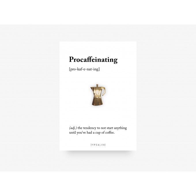 typealive / Pin / Procaffeinating