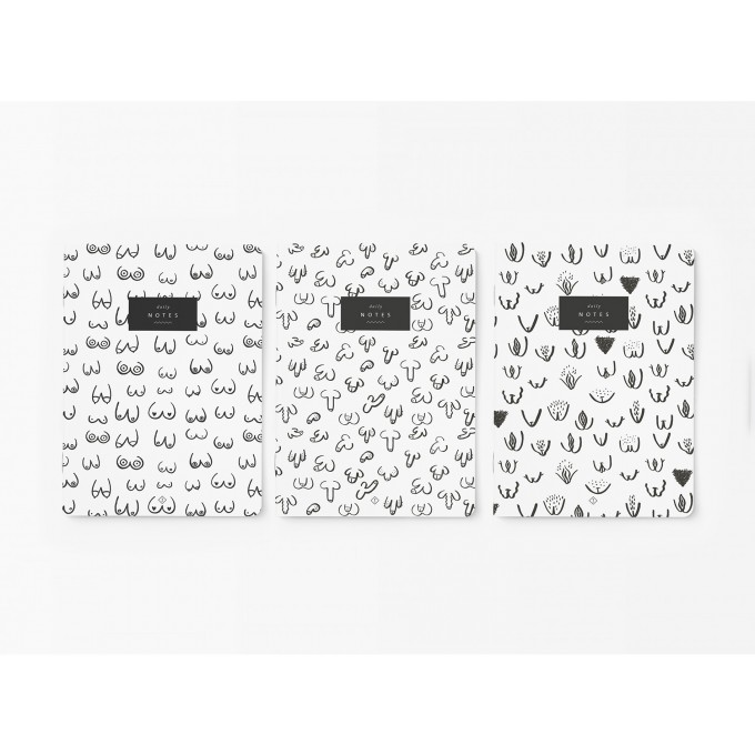 typealive / Notizhefte 3er-Set / Mix it