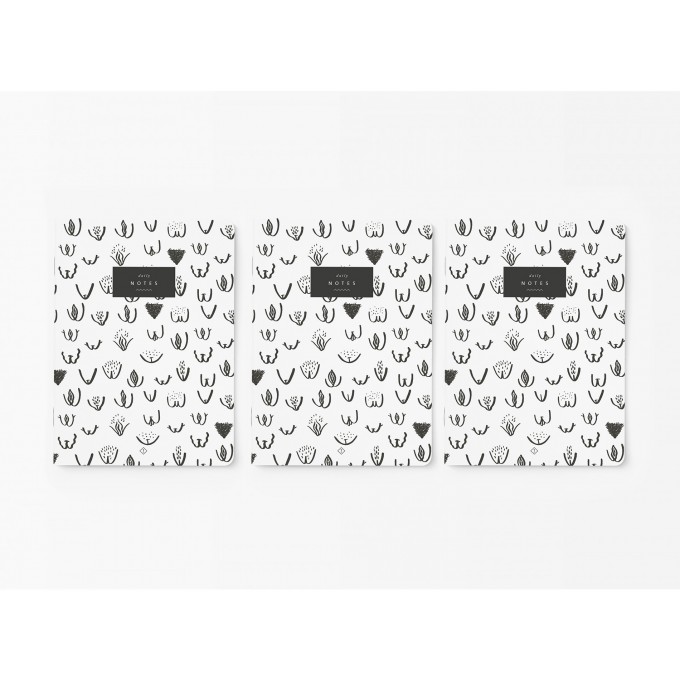 typealive / Notizhefte 3er-Set / Vulvarines