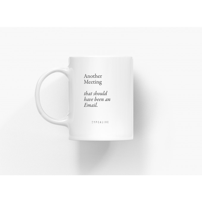 typealive / Tasse aus Keramik / Another Meeting