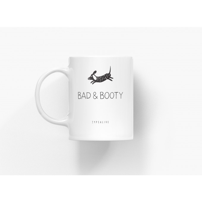typealive / Tasse aus Keramik / Bad & Booty
