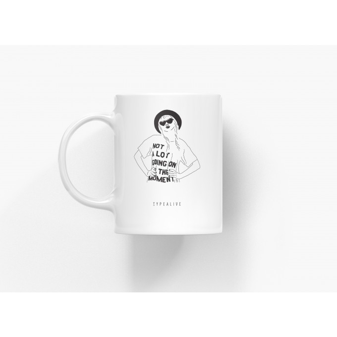 typealive / Tasse aus Keramik / Blank Space