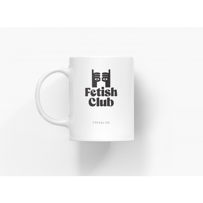 typealive / Tasse aus Keramik / Fetish Club