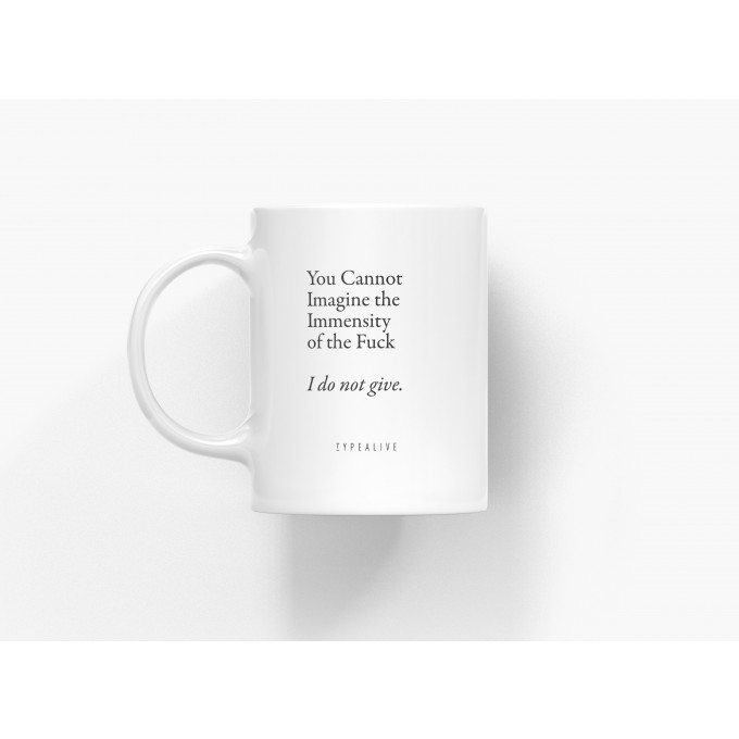 typealive / Tasse aus Keramik / Imagine