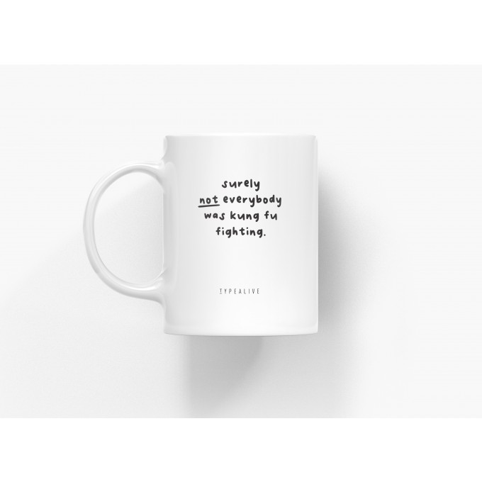 typealive / Tasse aus Keramik / Kung Fu