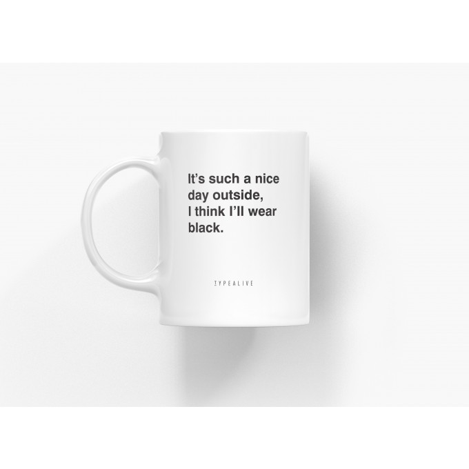 typealive / Tasse aus Keramik / Nice Day
