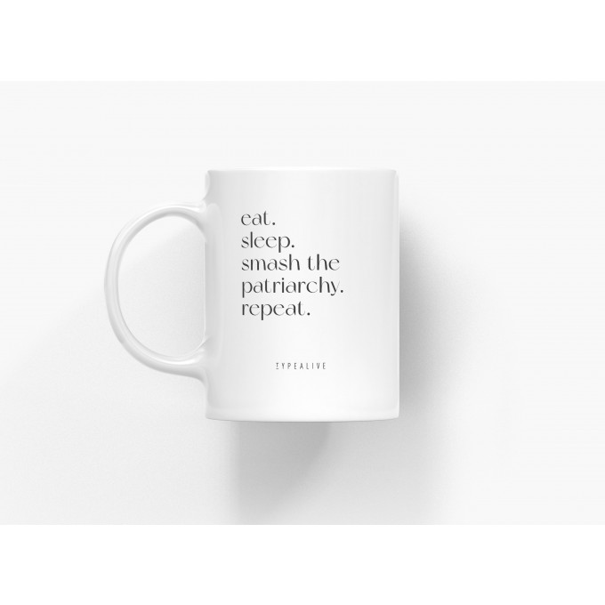 typealive / Tasse aus Keramik / Smash