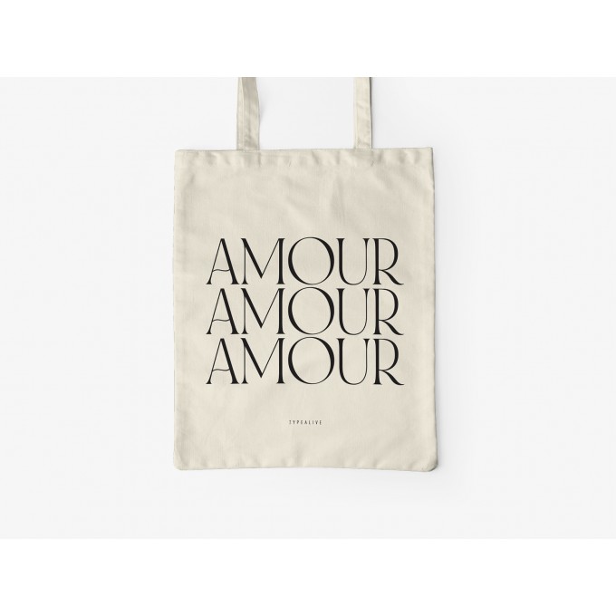 typealive / Baumwolltasche / Amour