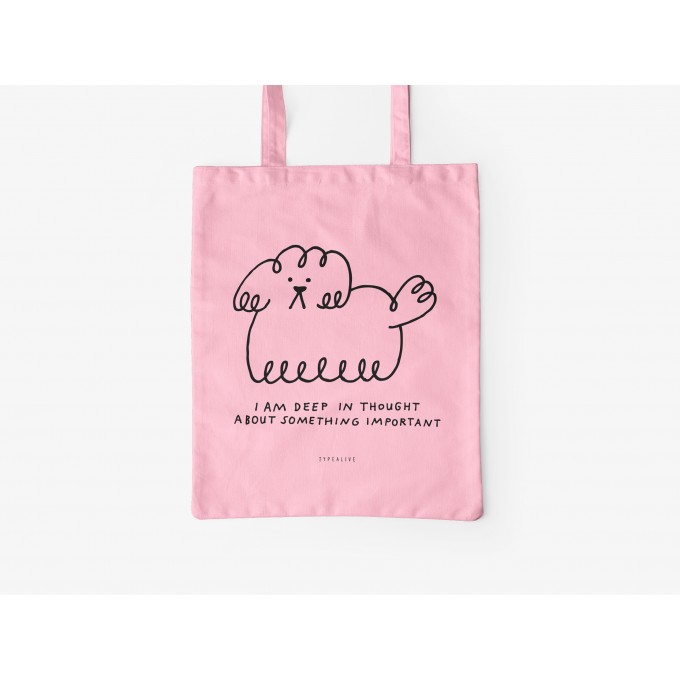 typealive / Baumwolltasche / Deep In Thought
