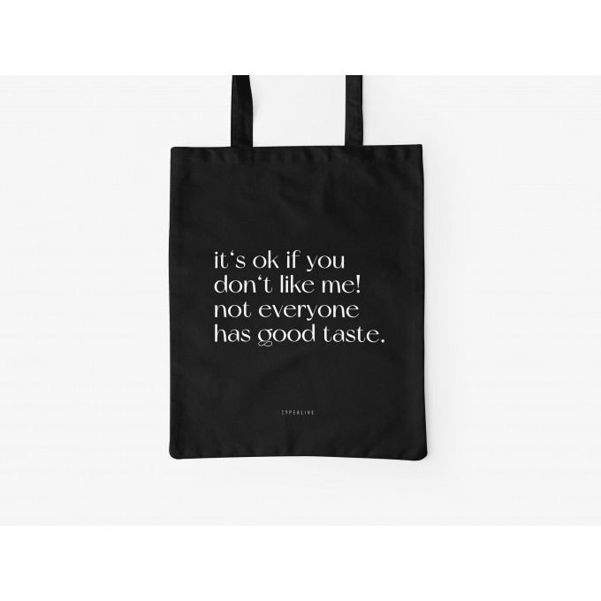 typealive / Baumwolltasche / Good Taste