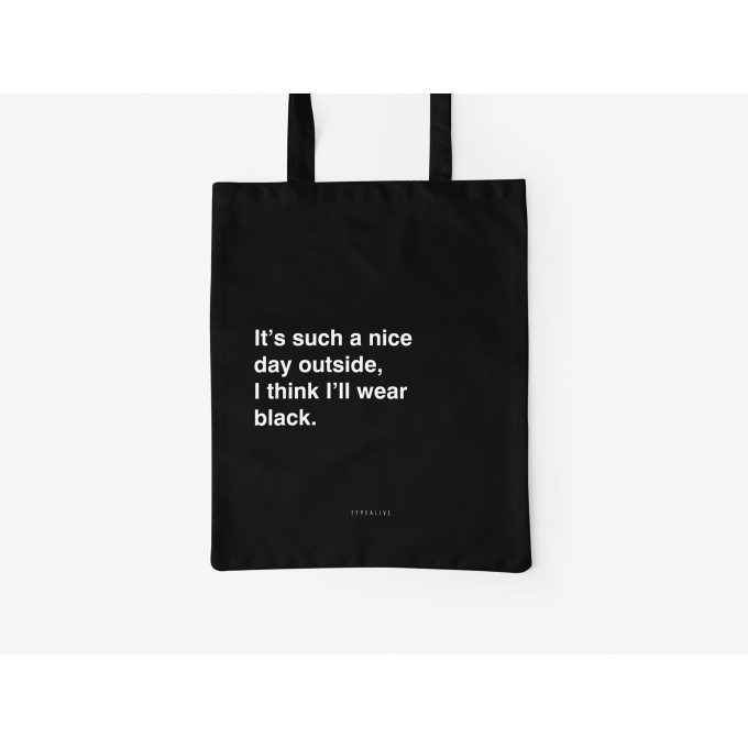 typealive / Baumwolltasche / Nice Day 