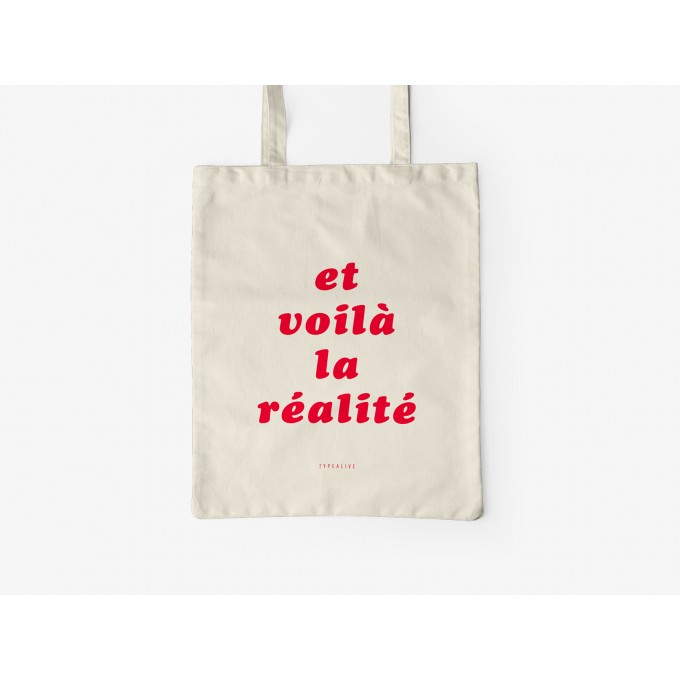 typealive / Baumwolltasche / Réalité / Natur
