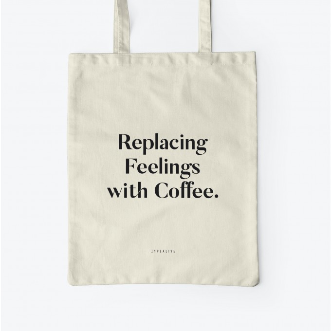 typealive / Baumwolltasche / Replacing Feelings