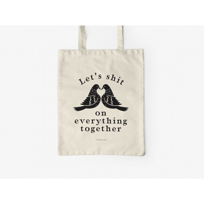 typealive / Baumwolltasche / Shit
