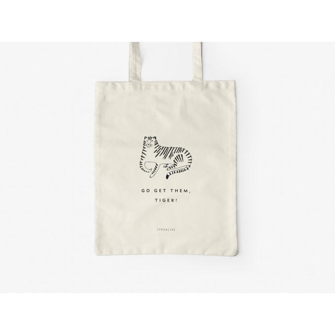 typealive / Baumwolltasche / Tiger