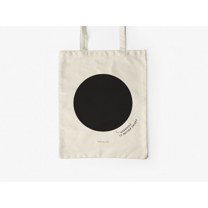 typealive / Baumwolltasche / Wormhole