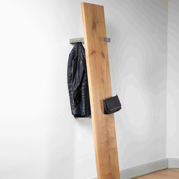 Ulf Seydell Anlehngarderobe (Vollholz Eiche rustikal geölt)