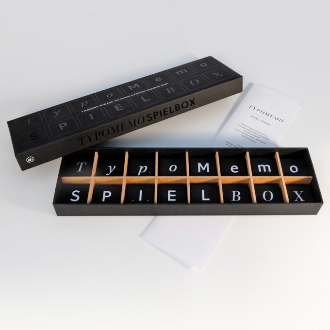 Verlag Hermann Schmidt»TypoMemo Spielbox – Vom Verstecken und Entdecken typografischer Details«