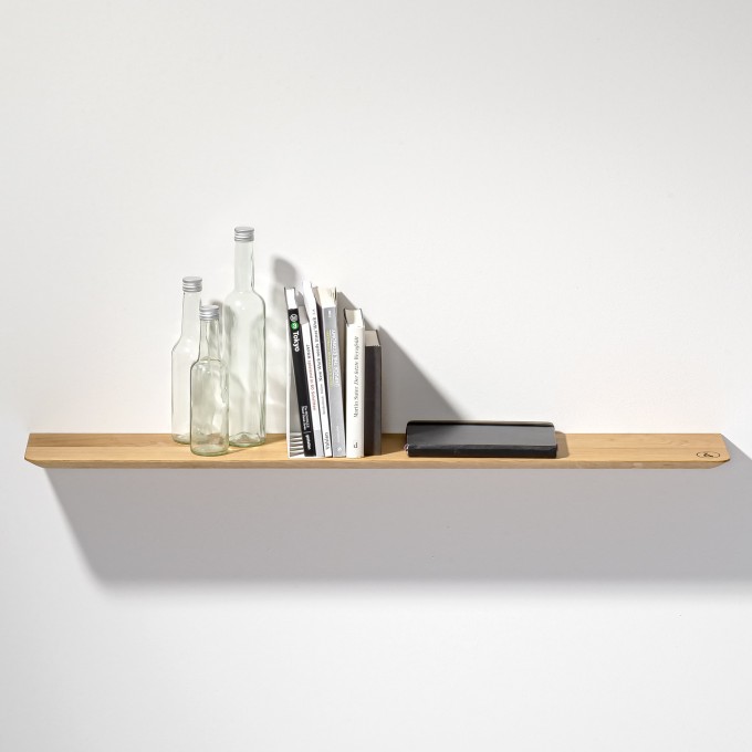 weld & co Wandregal Eiche 02 - ohne Logo-Brennstempel