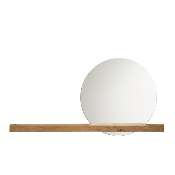 weld & co Wandspiegel Eiche 01 - Spiegel rechts