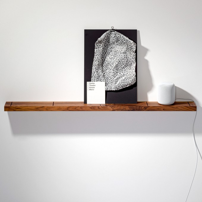 weld & co Wandregal Nussbaum 01 für leichtbau Wände